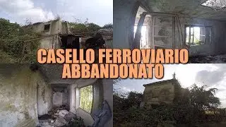 Casello ferroviario abbandonato
