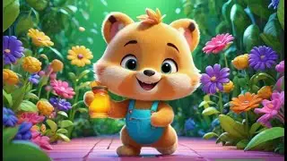 Four Little Bears Learn to Share + More Nursery Rhymes & Kids Songs