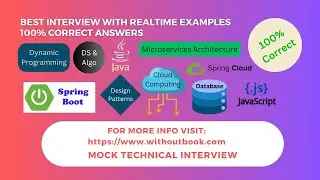 Best Mock Interview with Realtime examples | 100% Correct Answers | 50+ Best Questions Asked