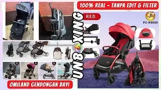 Unboxing Stroller BoBaoHao Y8 | Stroller Bayi 2 Arah Cabin Size Ringan & Mudah Dilipat