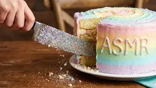 Welcome to cutting various types of cakes for a relaxing and sleepy feeling.