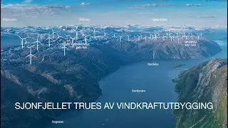 Sjonfjellet - visualisering vindkraft