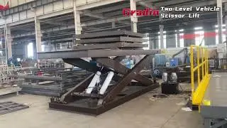 Two Level Vehicle Scissor Lift