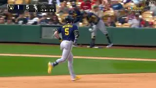Garrett Mitchell Home Run: 3/7/2023
