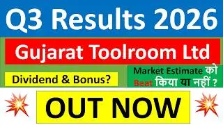 Gujarat Toolroom q3 results 2026 | Gujarat Toolroom results today | Gujarat Toolroom Share News