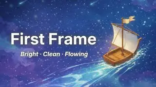 First Frame - Warm / Clean / Flowing | BGM for Videos & Streams