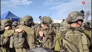 ALEXANDRONI BRIGADE FIGHTERS SING AFTER RAN GVILI'S IDENTIFICATION