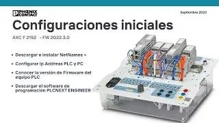 1 | Configuración inicial PLC AXC F 2152 PHOENIX CONTACT