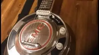 January 15, 2023  Jay makes a hubcap guitar