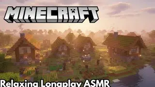 Minecraft ASMR | Calm Village Morning | No Commentary Longplay | | sleep & study | 20 minute |