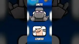 EMOTE❌ COUNTER✔️ 🌸 #clashroyale