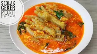 RESEP SEBLAK CEKER KUAH PEDAS | CEKER KUAH SEBLAK