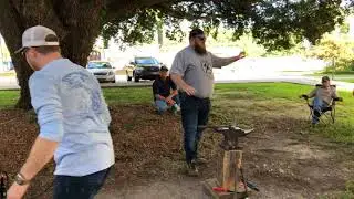 LIVE Forging Demo with Stuart Smith, JS of Smith Hand Forged Knives - African Custom Knives