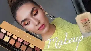 ЛЕТНИЙ Цветной МАКИЯЖ c ABH Soft Glam & Etude House Double Lasting Foundation