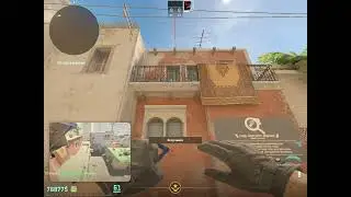 CS2: Fake B Rush Smoke from T Spawn (Kitchen Doors)