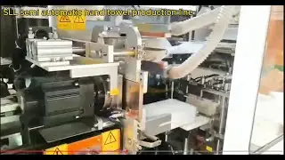 Paper towel making machine semi automatic hand towel production line paper converting machine