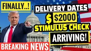 🔥BREAKING 📈$2000 Stimulus Checks💰Sent Out Immediately if? New Details🎉Social Security Pay SSI,SSDI?✅