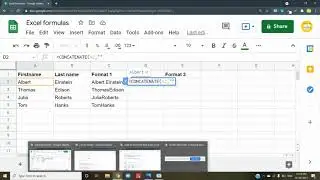 How to combine data of two columns into a 3rd column of an excel?