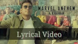 Lyrics Video | Marvel Anthem | Official Soundtrack