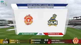 🔴Live: Islamabad United Vs Peshawar Zalmi Live | ISL vs PES Live | PSL Live Match Today &ndash; PTV Sports