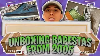 UNBOXING BAPESTAS FROM 2005 + OVO JACKET 👟
