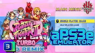 aPS3e | NEW PS3 EMULATOR FOR ANDROID | Super Puzzle Fighter II Turbo HD Remix | REDMAGIC 10 Pro