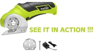 SnapFresh Cordless Electric Scissors Review &ndash; Is It Worth It? SEE IT IN ACTION!