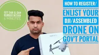How To Enlist your DJI /assembled drone on digital sky website ! Detailed video with serial number