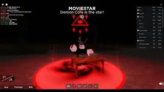 ROBLOX Midnight Horrors | Demon Core is the Star! (Moviestar)