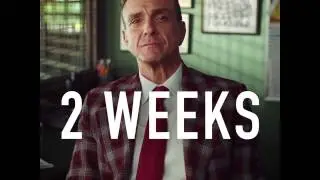 Two weeks 'til game time. Hank Azaria is a legendary sportscaster, Brockmire. April 5th on