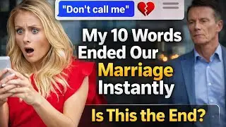 She Texted &lsquo;Don&rsquo;t Call Me&rsquo; &mdash; My 10 Words Ended Our Marriage Instantly&rdquo;