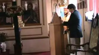 Holy Saturday morning liturgy - breaking open of the tombs - 4/23/11