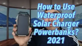 Ryoko Waterproof Solar Powerbank Review! Worth it?