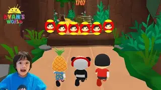 Tag with Ryan EGG 🥚 Halloween - Combo Panda 🆚 Pineapple Ryan Gameplay !