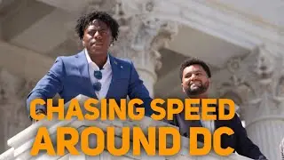 Chasing iShowSpeed around D.C. along with trying to get a recent photo of President Trump.