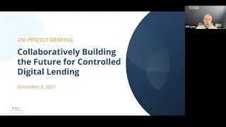 Collaboratively Building the Future for Controlled Digital Lending