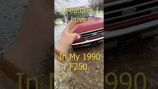 The BEST Features Of The 1990 F-250  #truck #ford #trending