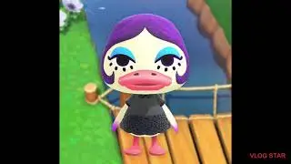 Gloria on Animal Crossing.