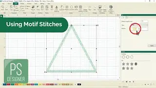 How to use Motif Stitches Feature on a Quilting Design in Pro-Stitcher Designer