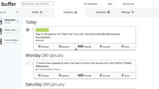 1. Getting Started with Buffer App - DashBoard Introduction