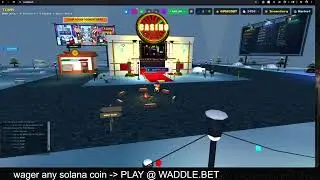 i remade club penguin - waddle.bet wager any solana coin