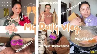 From doubts to dreams ✨Judgement, first paid collab & a new-bride shoot&mdash;this day had everything 🤍
