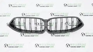 Решетка BMW 8 G14 G15 G16 pre lci M под карбон