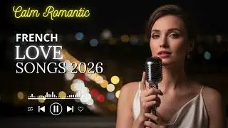 Relaxing French Love Songs Playlist – Soft Romantic Paris Music 💕