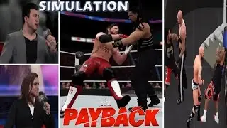 WWE 2K16 SIMULATION: Roman Reigns vs AJ Styles | Payback 2016 Highlights