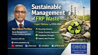 Sustainable Management of FRP & SMC Wastes