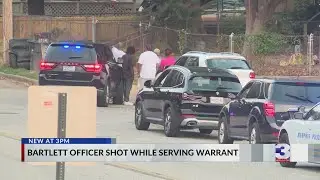 Suspect dead, Bartlett officer injured in Frayser shooting