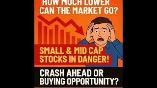 How Low Can the Market Go ?  # Smallcap #midcap # nifty #niftypharma #niftyit #niftyrealty