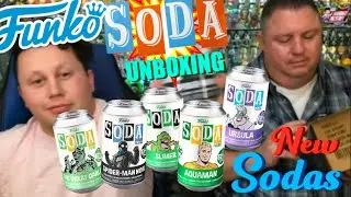 Funko Soda Unboxing! Slimer, Ursula, Great Garloo, Aquaman & Spider-Man | Who Will Win The Battle?