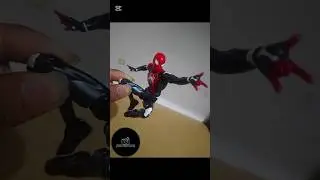 SPIDER MAN of earth 12 #popular #transformers #actionfigures #marvel #messtoy #cttoys #mafex #viral